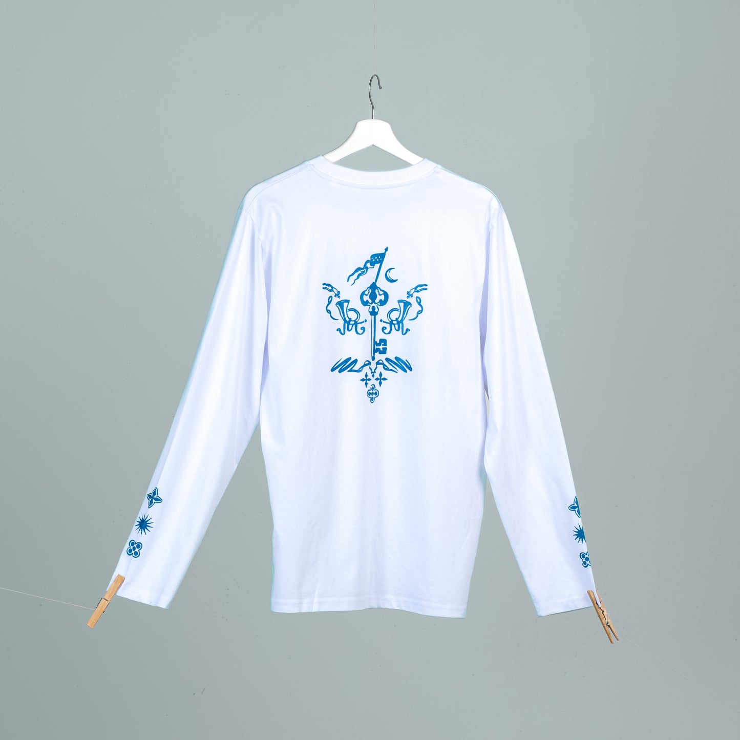 "Keys to the blue house" long sleeve